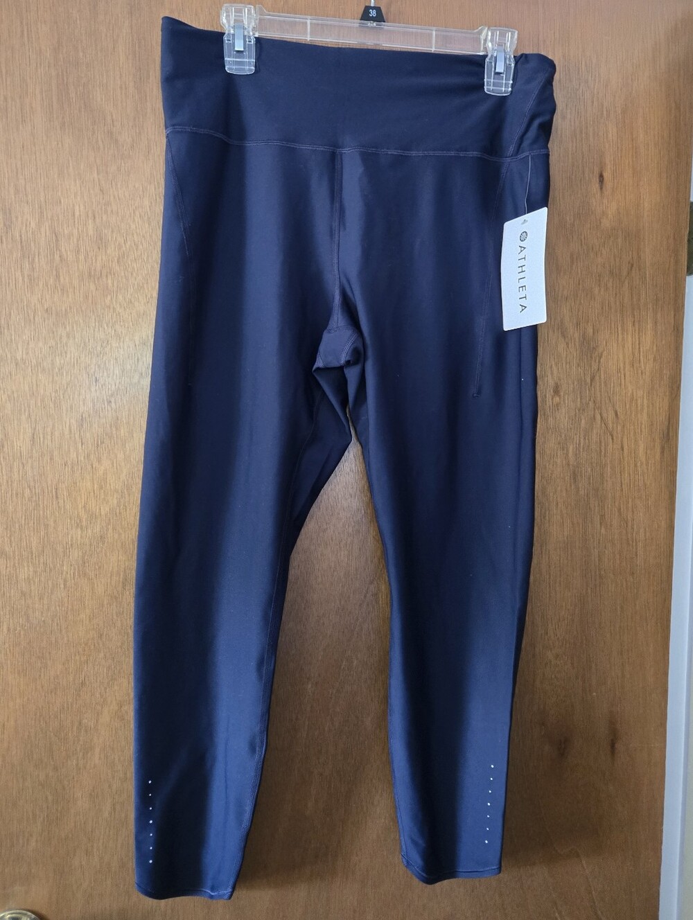 NWT Athleta Paceaetter 7/8 Tight Legging Navy XL Women's